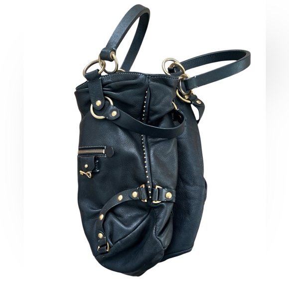 Juicy Couture Vintage Lambskin Shoulder Bag with Brass Accents - Picture 3 of 7